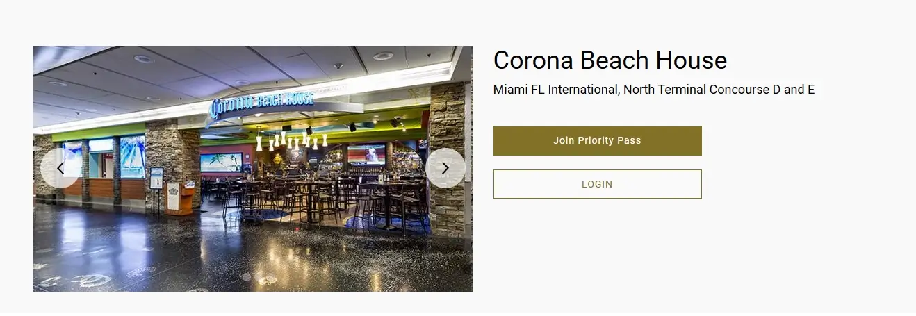 salão da casa de praia corona